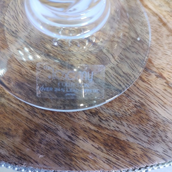 Vtg Set 2 Toscany 24% Leaded Crystal Candle Stick Holders Clear Glass - Picture 6 of 6